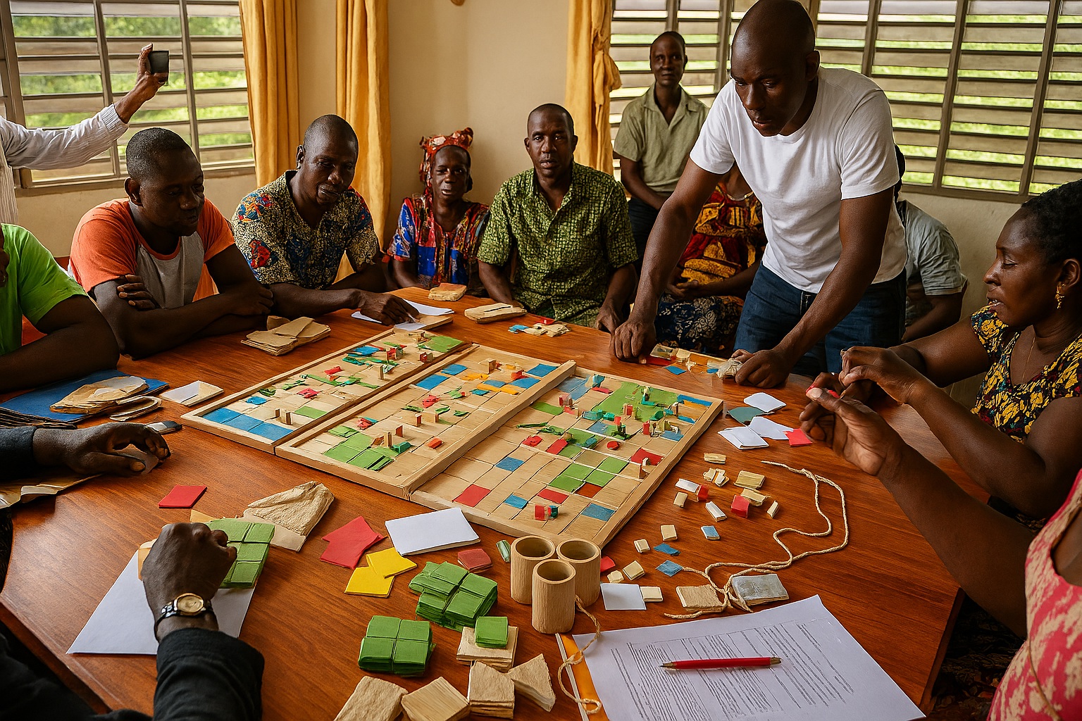 Cameroun jeux participatif